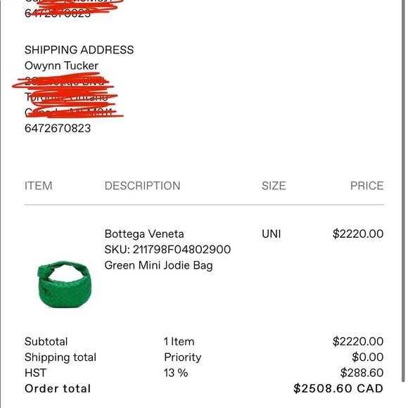 Bottega Veneta Mini Jodie in Parakeet Green - Picture 13 of 13